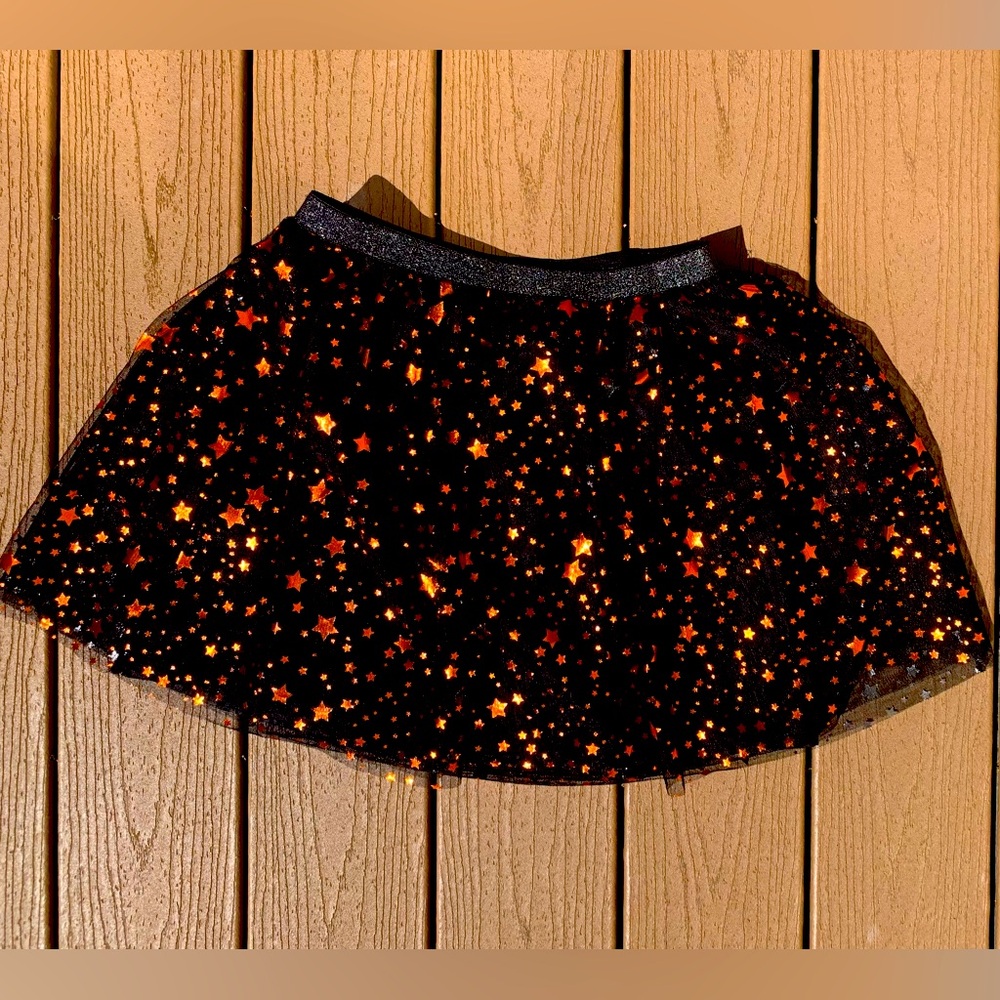 CELEBRATE HALLOWEEN STARS GIRLS SIZE LARGE 10-12 NWOTS